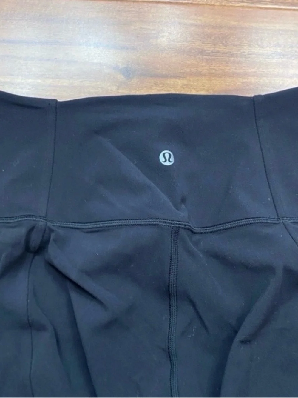 Lululemon Women's Black Add Flare High Rise Crop Split Hem Flare Legging Size 12